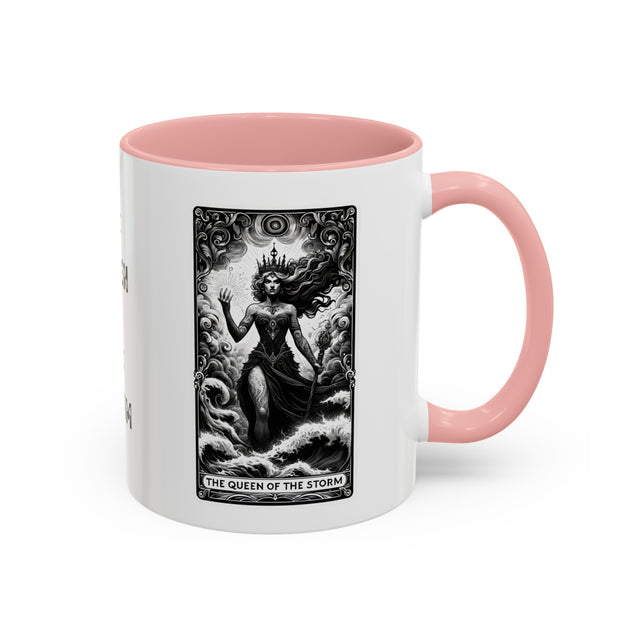 Queen of the Storm,Tarot card cup,Mother's Day Gift,Witchy mug,Gift for her,Gift for Mom,Recovery Gift,Cancer Survivor Gift,Gift for Wife