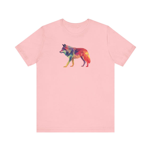 Rainbow Wolf T-shirt,Pride Shirt,Pride Parade Top,Rainbow Animals,LGBTQ+ Tee,Nonbinary,Gay,Lesbian,Bisexual,Trans,BGLT,Enby,Pansexual