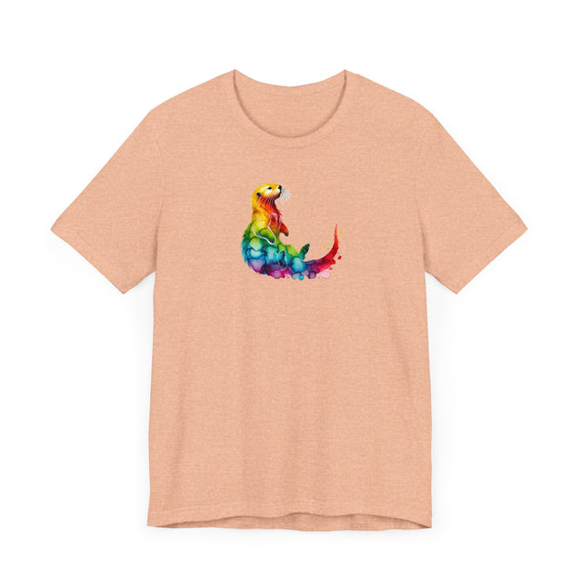Rainbow Sea Otter,Marine life Tee,Sea life lover,Ocean Life,Nautical,Pride Shirt,LGBTQ+ Tee