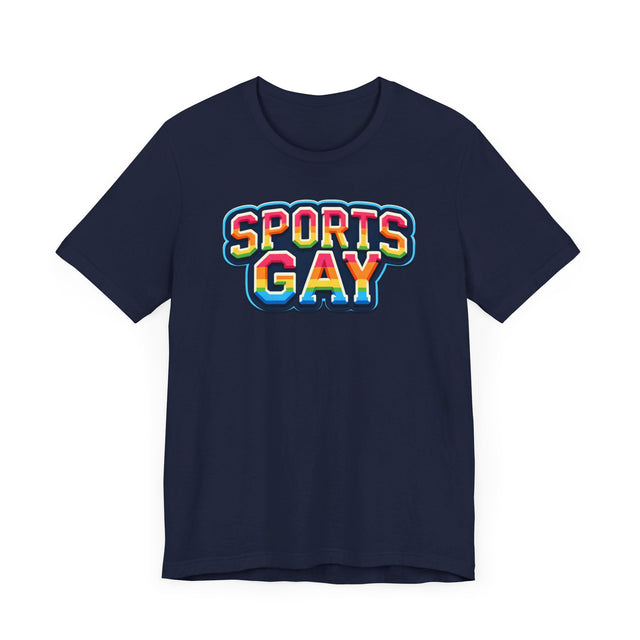 Sports Gay T-shirt, Pride Shirt, Rainbow Sports T-shirt