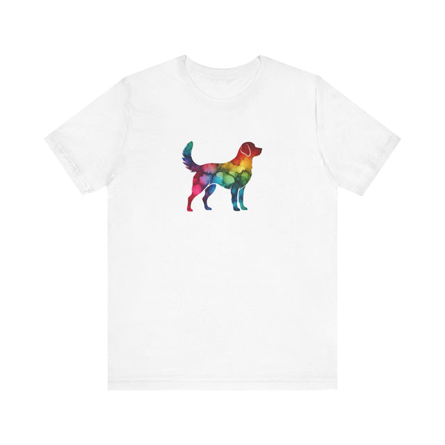 Rainbow Labrador Retriever T-shirt,Pride Shirt,Dog Lover Top,Rainbow Animals,LGBTQ+ Tee, Lab Owner