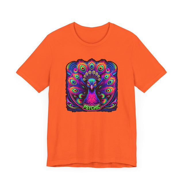 Psychic Peacock T-shirt, Peacock Tee, Bird Lover