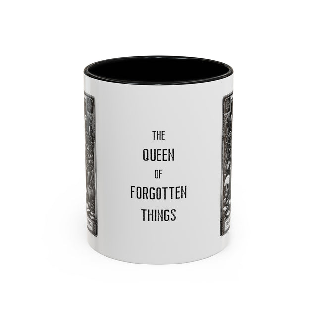 Queen of Forgotten Things,Tarot card mug,Mothers Day Gift,Tarot Reader Gift,Witchy cup,Mystical Cards,Astrology,Gift for her,Goth shirt