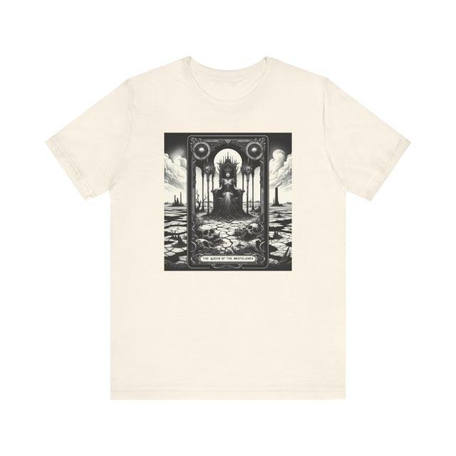 Queen of the Wastelands,Tarot card shirt,Mothers Day Gift,Goth Shirt,Witchy Shirt,Mystical Cards Tee,Goth Mom Gift,Gothic Art Shirt
