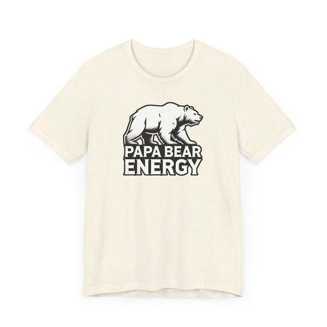 Papa Bear Energy T-shirt, Animal Lover T shirt, Big Bear
