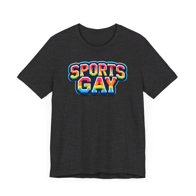 Sports Gay T-shirt, Pride Shirt, Rainbow Sports T-shirt