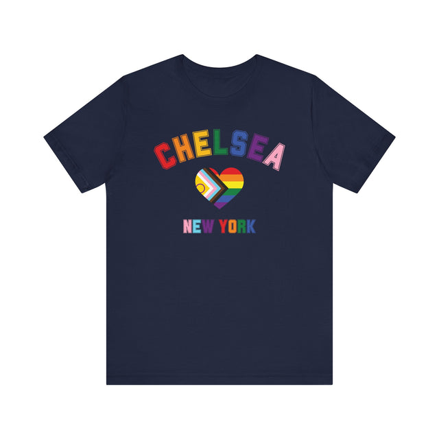 Chelsea NY Tshirt, New York Lover, Chelsea Gift, Gay New Yorker T-shirt, Cute T for her, Cool T for him, NYC Tshirt, Gay New York City Gift