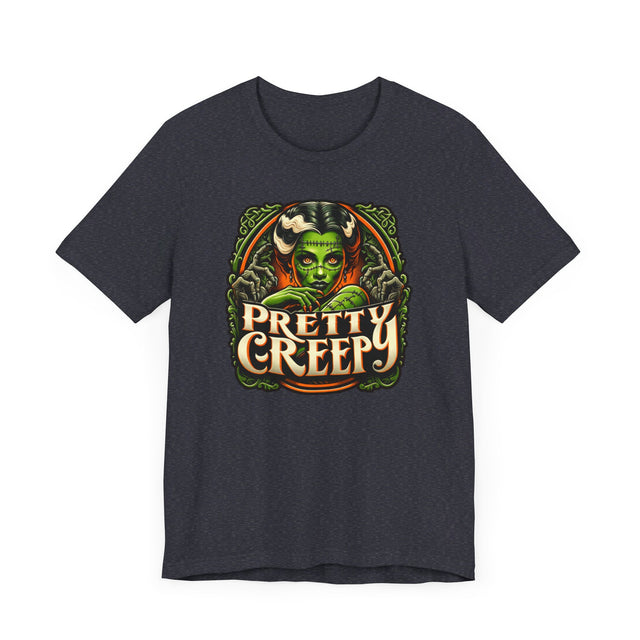 Pretty Creepy Bride of Frankenstein T-shirt, Halloween Shirt
