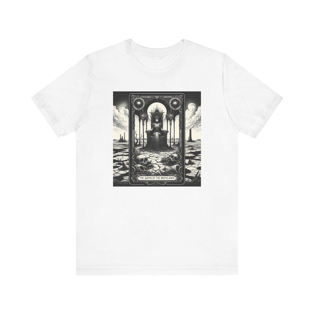 Queen of the Wastelands,Tarot card shirt,Mothers Day Gift,Goth Shirt,Witchy Shirt,Mystical Cards Tee,Goth Mom Gift,Gothic Art Shirt