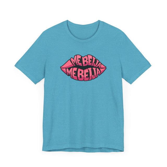 Me Beija "Kiss Me" Lips T-shirt, Portuguese Lover Shirt