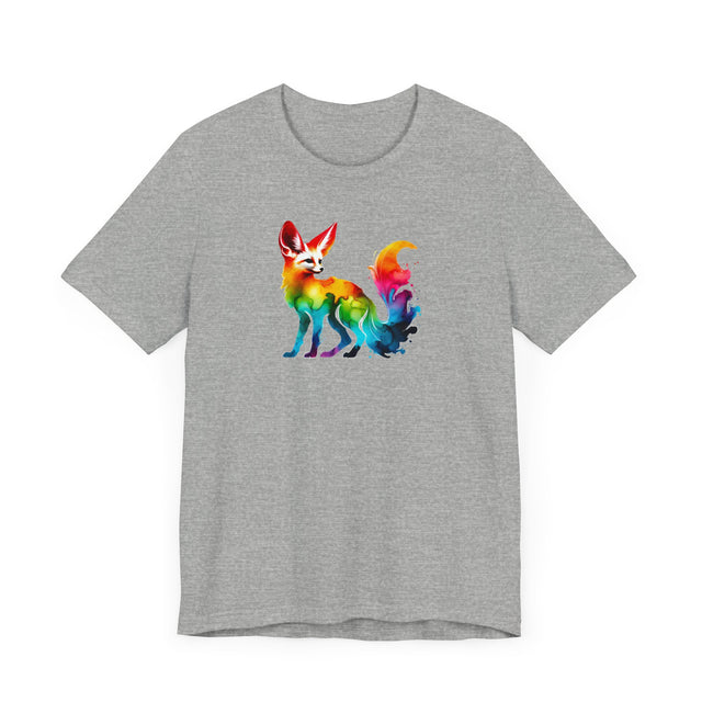Rainbow Fennec Fox,Vixen lover,Foxy tee,Pride Shirt,Rainbow,Pride Parade T shirt,LGBTQ+ Ally Tee