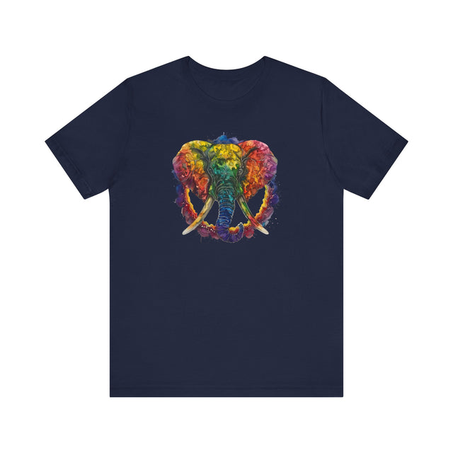 Rainbow Elephant Peace Mandala T-shirt,Pride Shirt,Elephant Lover Top,Rainbow Animals,LGBTQ+ Tee,Queer,Gay,Lesbian,Bisexual,Trans,BGLT,LBGT
