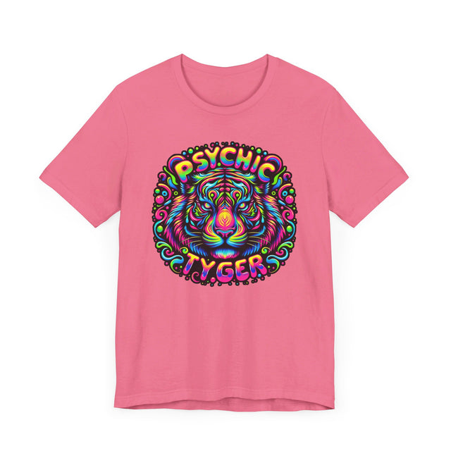 Psychic Tyger T-shirt,Tiger Lover Top,Big Cat Lover