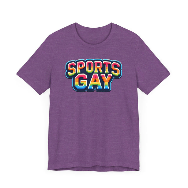 Sports Gay T-shirt, Pride Shirt, Rainbow Sports T-shirt