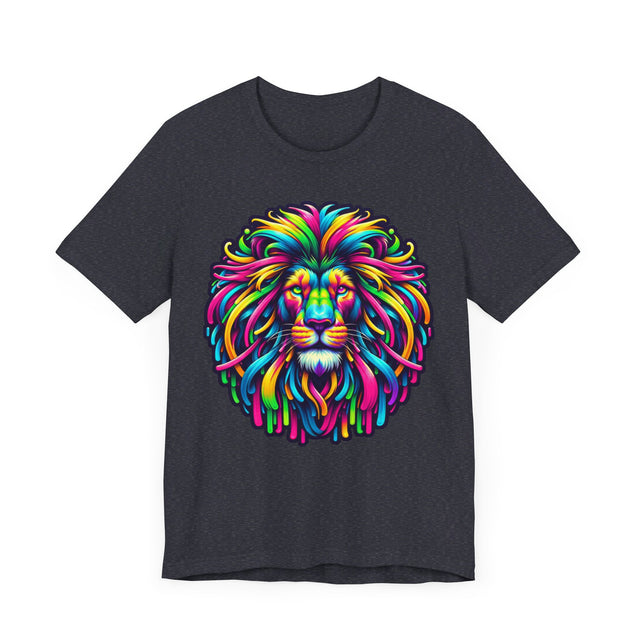 Neon Lion T-shirt, Lion Tee, Big Cat Lover