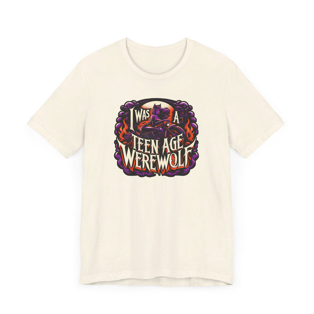 I Was A Teenage Werewolf T-shirt, Halloween Shirt