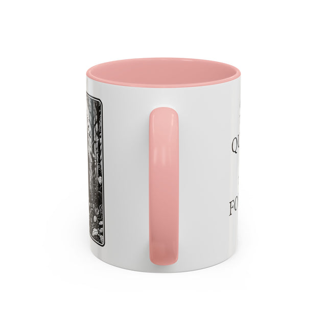 Queen of the Forest,Tarot card mug,Mothers Day Gift,Tarot Reader Gift,Witchy cup,Mystical Cards cup,Gardener Gift,Gift for her,Gardening