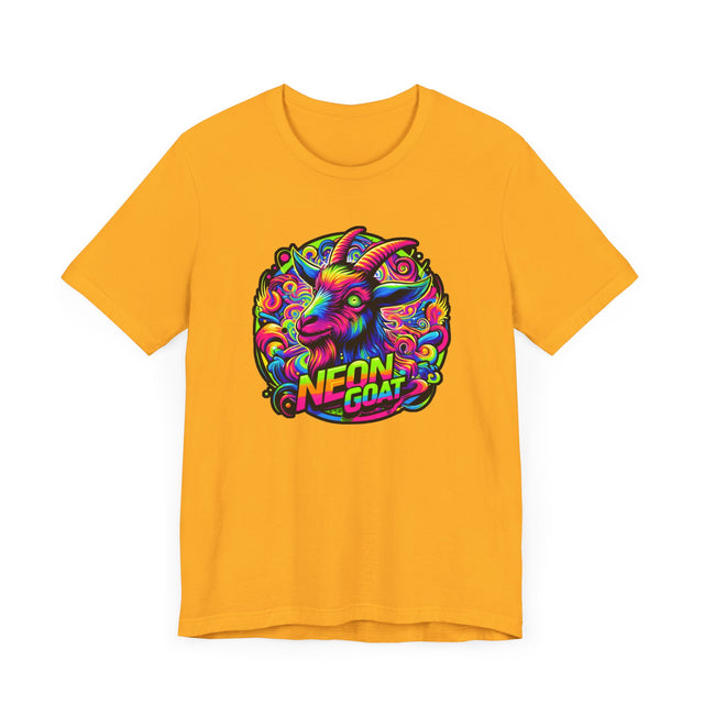 Neon Goat T-shirt, Goat Tee