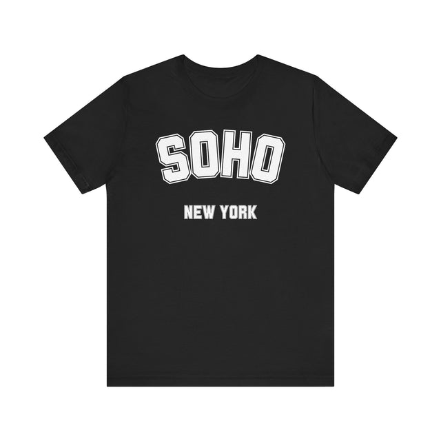 SoHo Tshirt, New York Lover, Hip New York Gift, Real New Yorker T-shirt, Cute T for her, Cool T for him, NYC Tshirt, New York City Gift