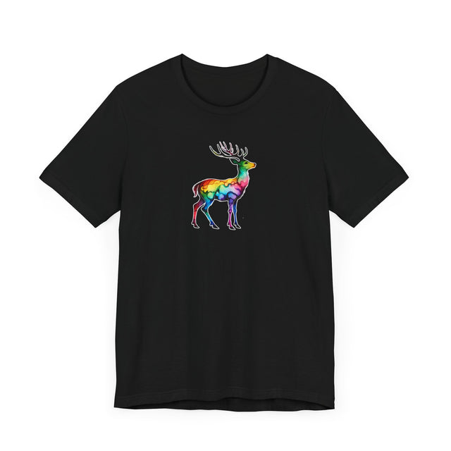 Rainbow White-Tailed Deer,Deer lover shirt,Pride Shirt,Rainbow,Pride Parade T shirt,LGBTQ+ Ally Tee