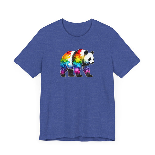 Rainbow Panda Bear Alcohol Ink T-shirt, Pride Shirt,Animal Lover T shirt, LGBTQ+, BGLT, Big Bear