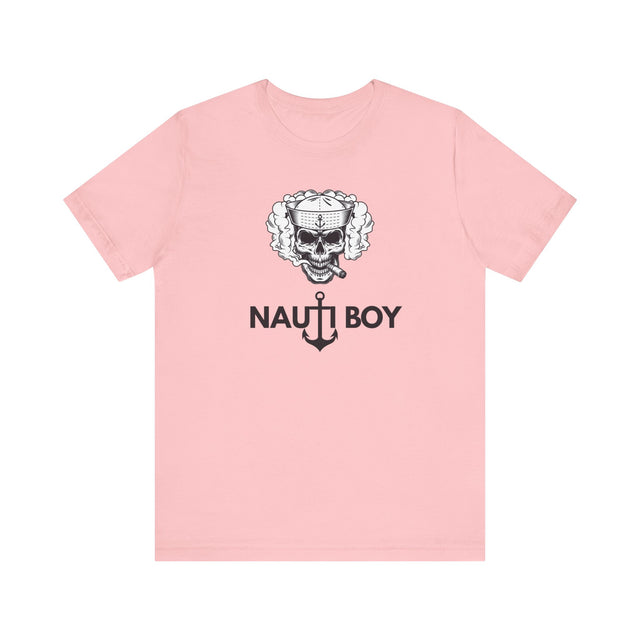 Nauti Boy Tshirt, Nautical Tshirt, Boating Tshirt-Captain Tshirt, Pirate Tshirt, Rebel Tshirt, Father's Day gift, Cigar Tshirt, Skull Tshirt