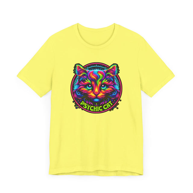 Psychic Cat T-shirt, Cute Cat Top
