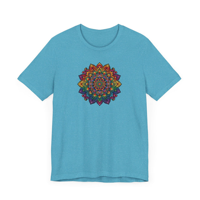 Rainbow Mandala T-shirt, PrideShirt, Rainbow T-shirt