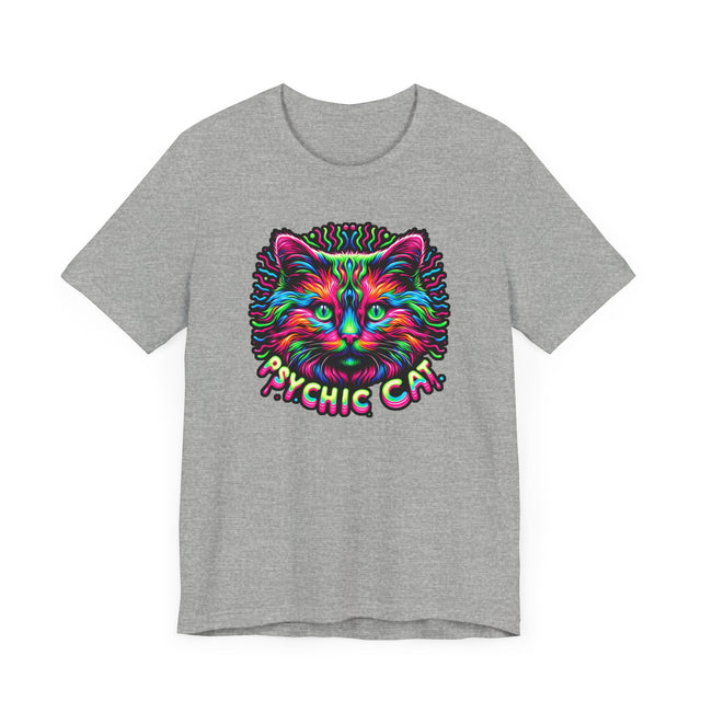 Psychic Cat T-shirt, Cute Cat Top