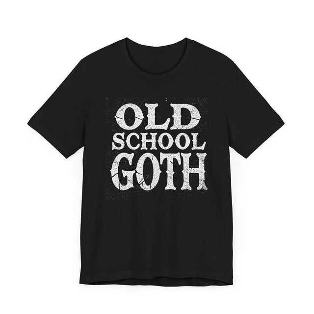 Old School Goth T-shirt, Goth Shirt