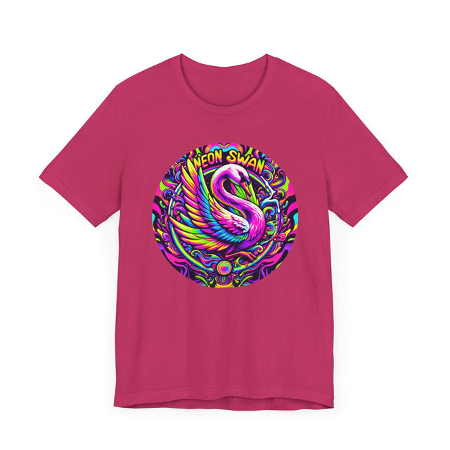 Neon Swan T-shirt, Swan Tee, Bird Lover