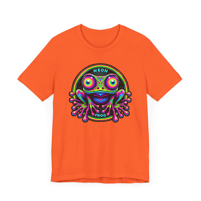 Neon Frog T-shirt, Amphibian Tee