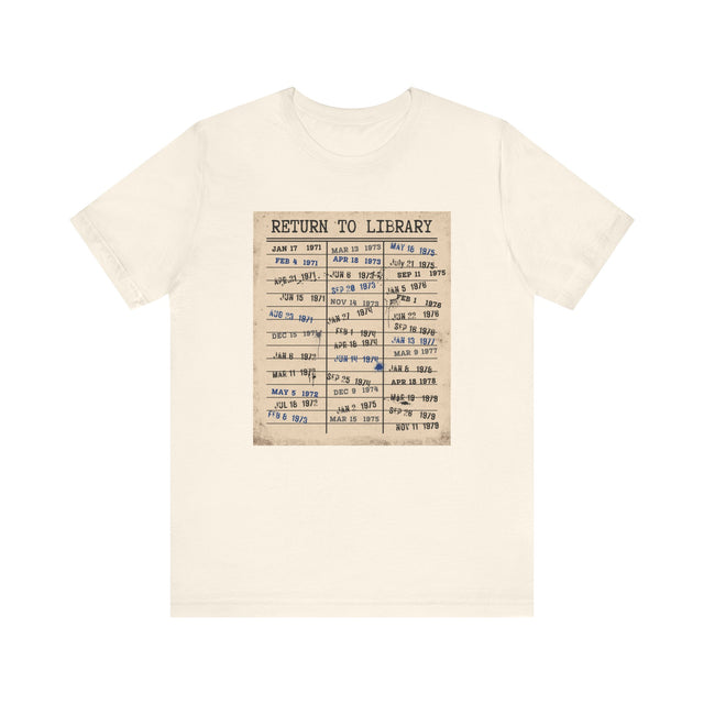 Return to Library TShirt, Book Worm Tee, Library Lover Shirt, Book Lover shirt