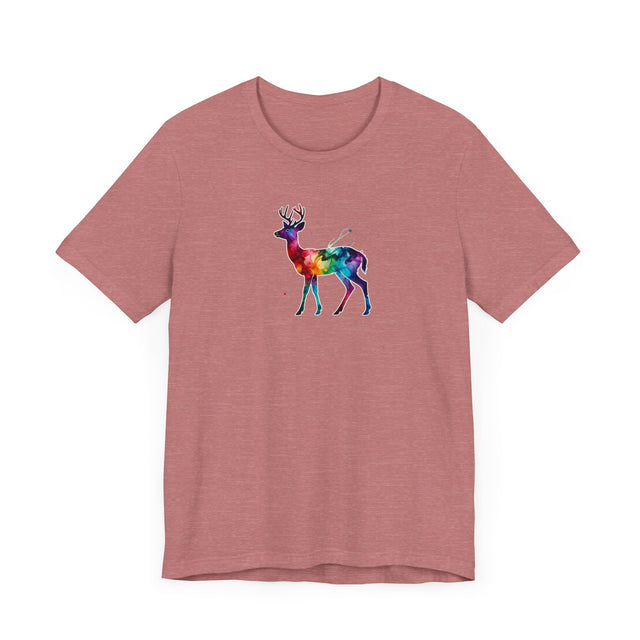 Rainbow White-Tailed Deer,Deer lover shirt,Pride Shirt,Rainbow,Pride Parade T shirt,LGBTQ+ Ally Tee