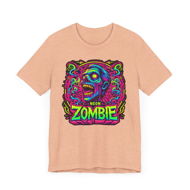 Neon Zombie T-shirt, Halloween Tee, Neon Goth