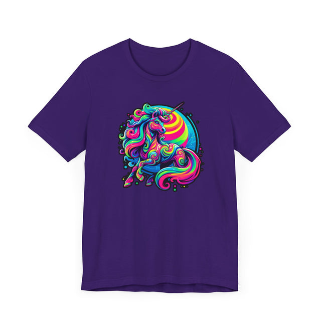 Neon Unicorn Moon T-shirt, Unicorn Tee