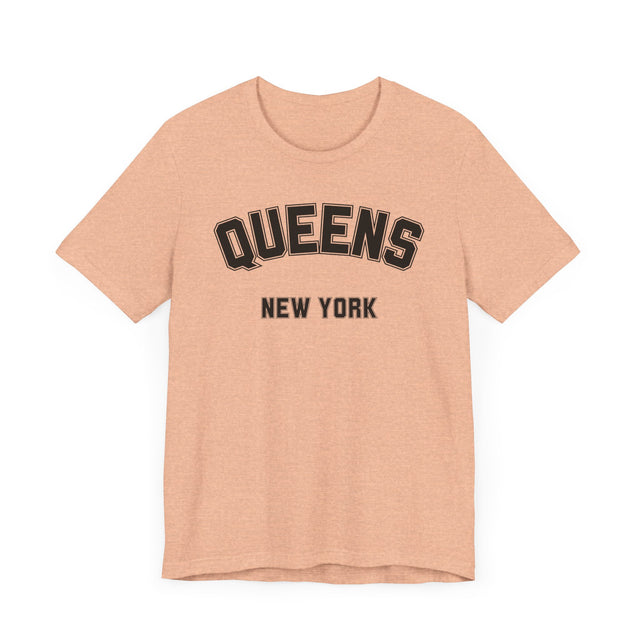 Queens NY Tshirt, New York Lover, Queens Gift, Real New Yorker T-shirt, Cute T for her, Cool T for him, NYC Tshirt, New York City Gift