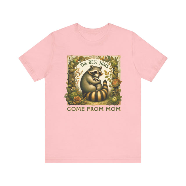 Raccoon T-shirt,Mothers Day Gift,Cute Mama Tee,Mom Life,Baby Shower Gift,Mama and Baby Shirt,New Mom Gift,Mom Hug Shirt,Gift For Wife