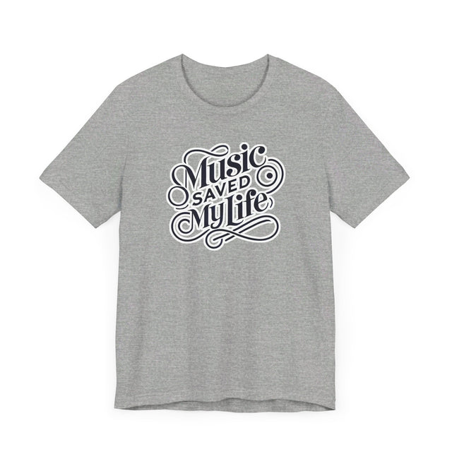 Music Saved My Life T-shirt, Music Lover Shirt