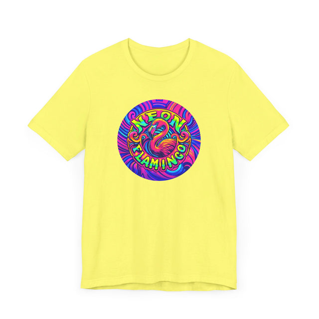 Neon Flamingo T-shirt, Flamingo Tee, Bird Lover