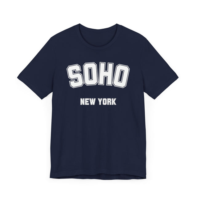 SoHo Tshirt, New York Lover, Hip New York Gift, Real New Yorker T-shirt, Cute T for her, Cool T for him, NYC Tshirt, New York City Gift