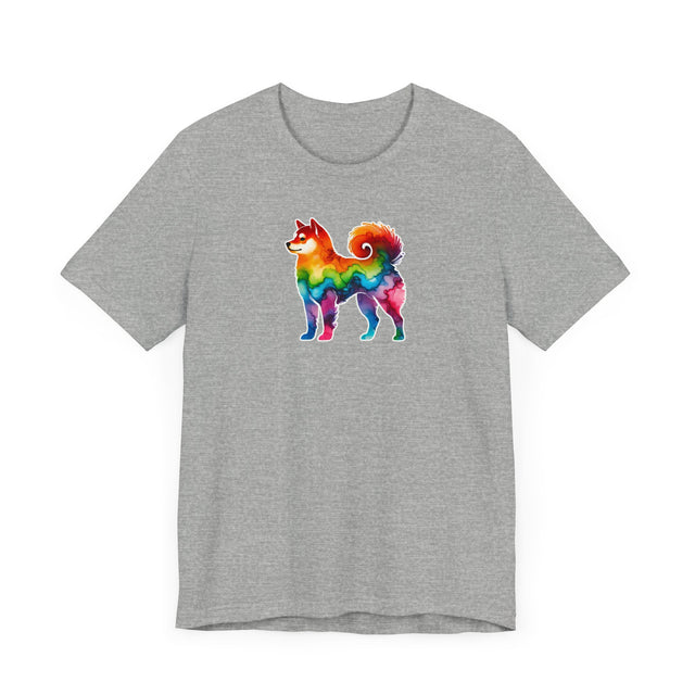 Rainbow Shiba Inu T-shirt,Pride Shirt,Dog Lover Top,Rainbow Animals,LGBTQ+ Tee, Shiba owner, Shiba Inu gift