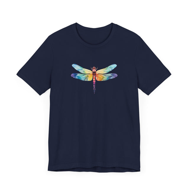 Rainbow Geometric Dragonfly