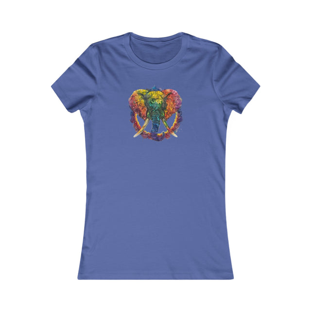 Rainbow Elephant Peace Mandala T-shirt,Pride Shirt,Elephant Lover Top,Rainbow Animals,LGBTQ+ Tee,Queer,Gay,Lesbian,Bisexual,Trans,Women's Favorite Tee