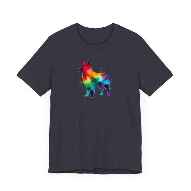 Rainbow Australian Cattle Dog T-shirt,Pride Shirt,Dog Lover Top,Rainbow Animals,LGBTQ+ Tee, ACD Owner,Blue Heeler, Red Heeler