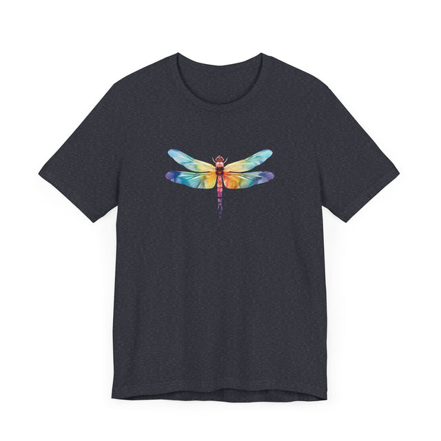Rainbow Geometric Dragonfly