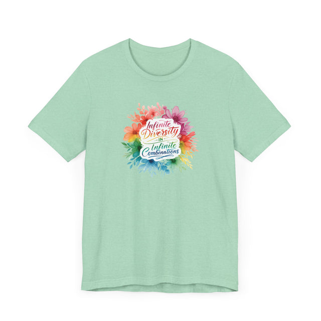 Infinite Diversity In Infinite Combinations T-shirt, Sci-fi Fan Shirt