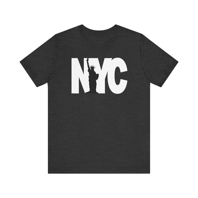 Statue of Liberty NYC Tshirt, New York Lover, Real New Yorker T-shirt, Cute T for her, Cool T for him, NY Gift, New York City Gift