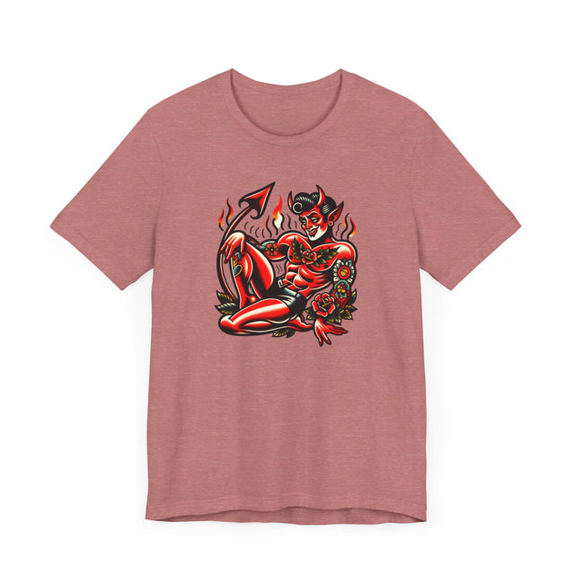 Handsome Devil T-shirt, Flash Tattoo Style Shirt