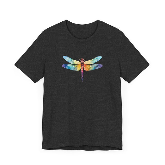 Rainbow Geometric Dragonfly